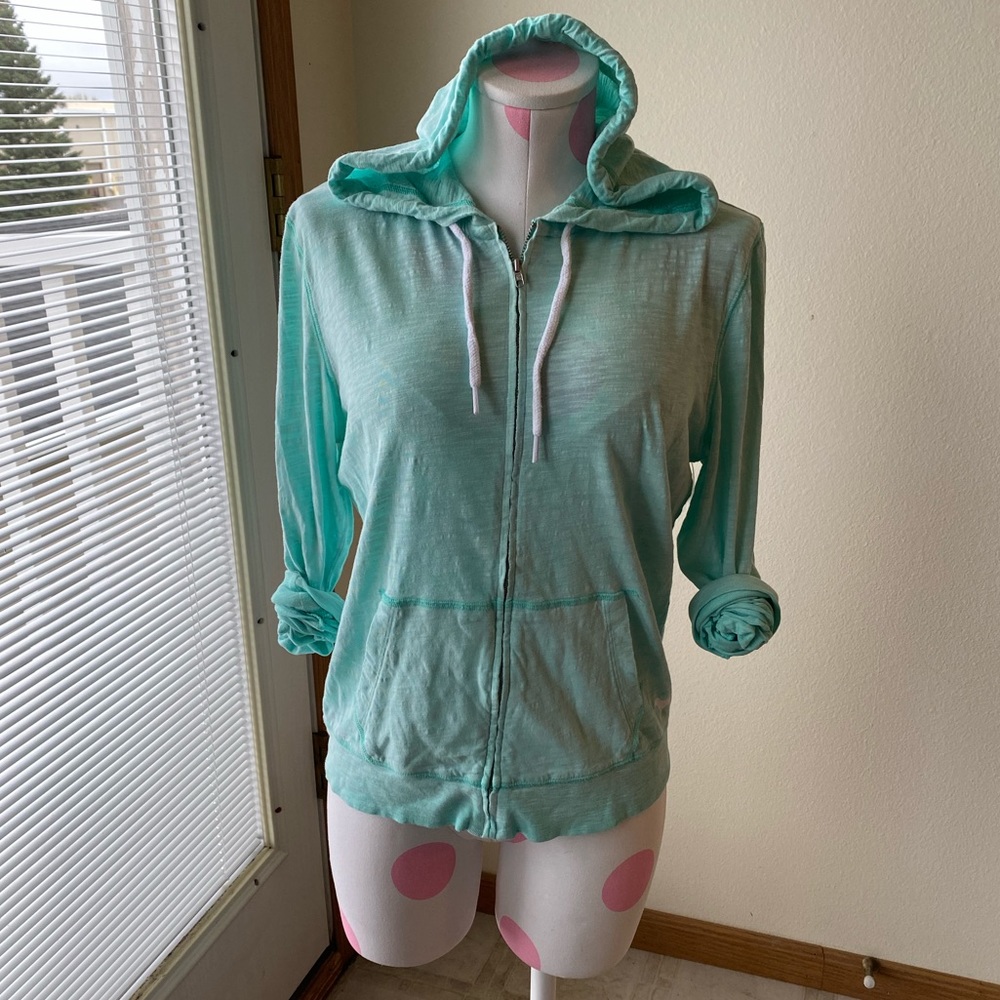 PINK Lightweight Full-Zip Sweatshirt